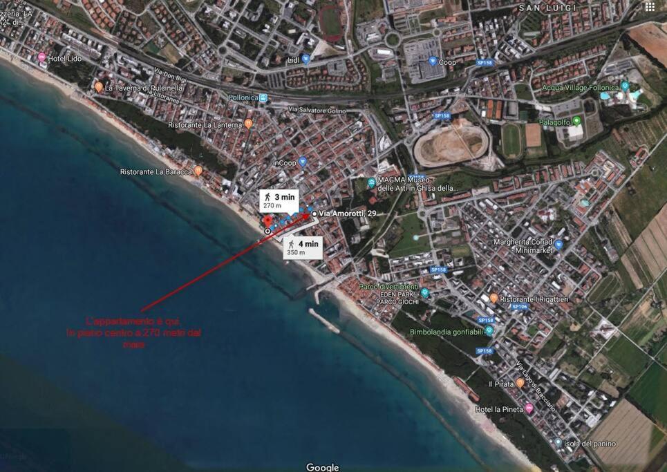 Centralissimo A Due Passi Dal Mare Follonica Ngoại thất bức ảnh
